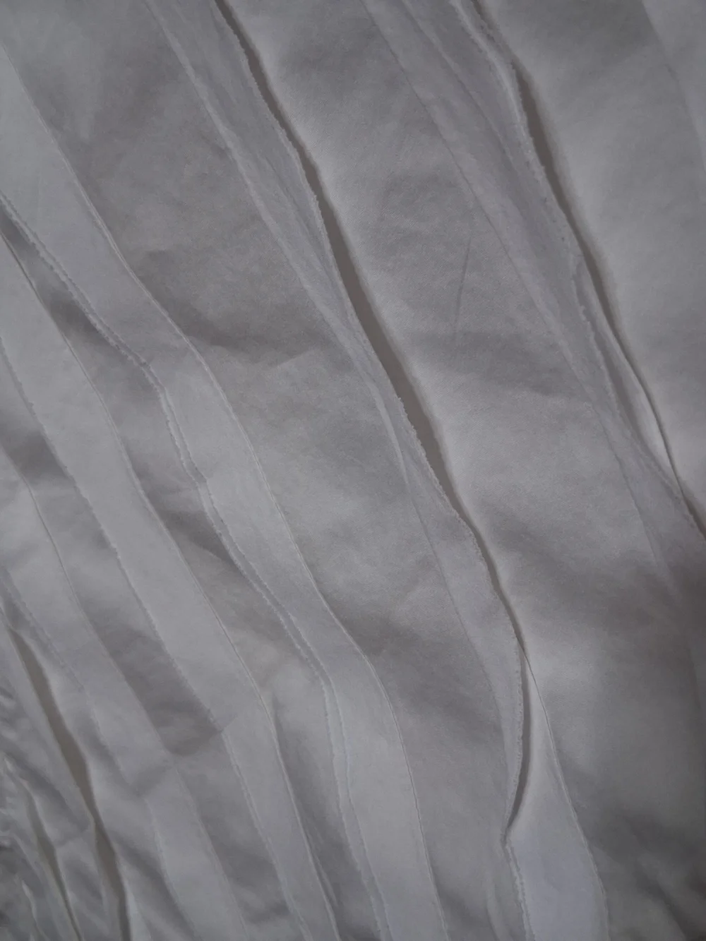 Lafayette 148 New York White Sleeveless Textured Button-Front Shirt - Picture 4 of 4